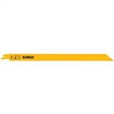 DEWALT 12" RECIPROCATING SAW BLADE (METAL) [18TPI] 5PCS/PACK DW4822