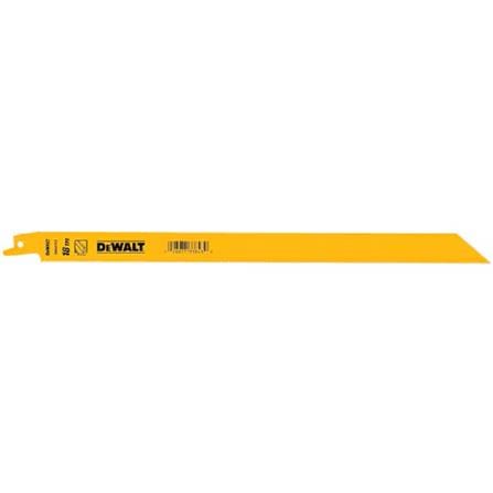 DEWALT 12" RECIPROCATING SAW BLADE (METAL) [18TPI] 5PCS/PACK DW4822