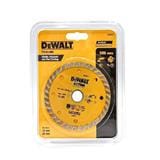 DEWALT 4" DIAMOND CUTTING DISC 2MM (DRY/WET CUT) [TURBO RIM] DW4724-B1