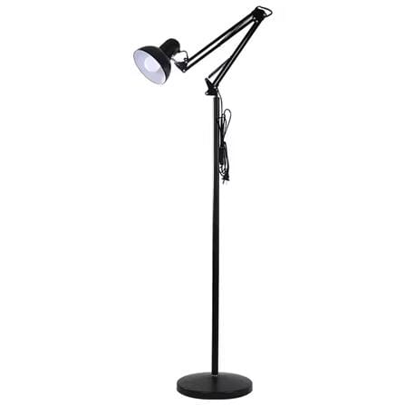 BRIGHT OBJECTIVE FLOOR LAMP ML-9401 BK BLACK