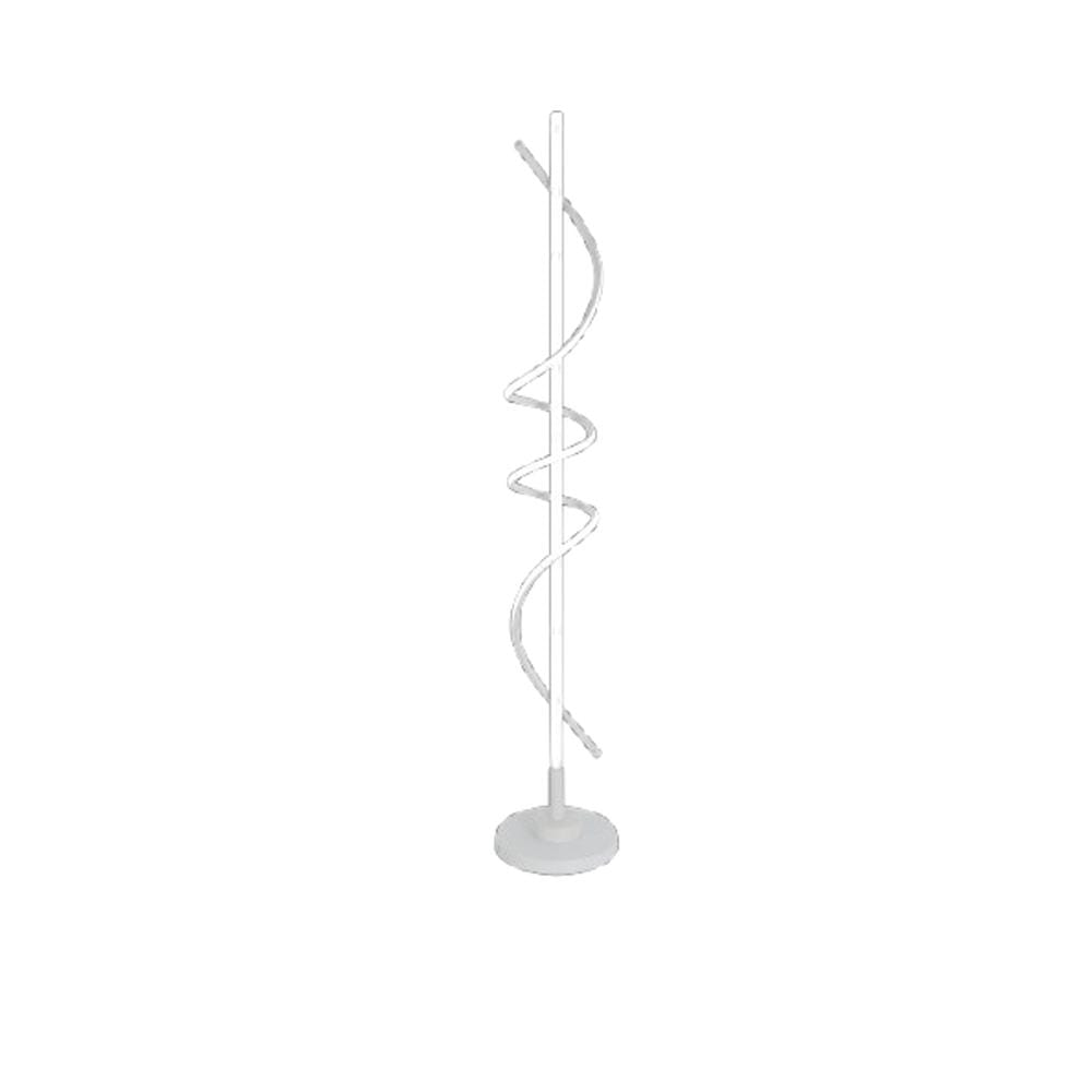 BRIGHT OBJECTIVE FLOOR LAMP ML-16283 WH 3C LED WHITE
