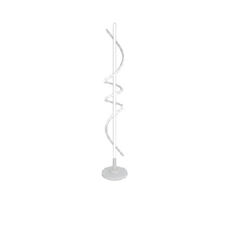 BRIGHT OBJECTIVE FLOOR LAMP ML-16283 WH 3C LED WHITE