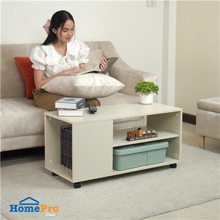 COFFEE TABLE FURDINI SECA CJ-N2318 CREAM [EXCLUSIVE FROM HOMEPRO THAILAND]