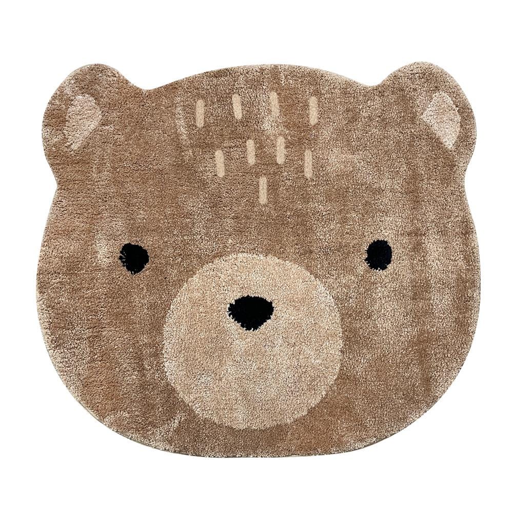 HOME LIVING STYLE CARPET LITTLE-BEAR 90X100CM BROWN