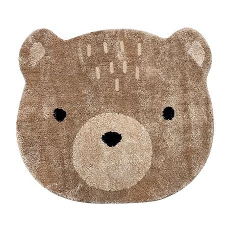 HOME LIVING STYLE CARPET LITTLE-BEAR 90X100CM BROWN