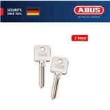 (ONLINE) ABUS 40MM TITALIUM ALUMINIUM PADLOCK WITH 2 KEYS 83AL/40 ORANGE