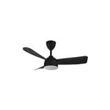 ALPHA CEILING FAN VANNUS V3 3BLADE LED 40 INCH MATTE BLACK