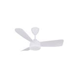 ALPHA CEILING FAN VANNUS V3-3BLADE LED 40 INCH MATT WHITE