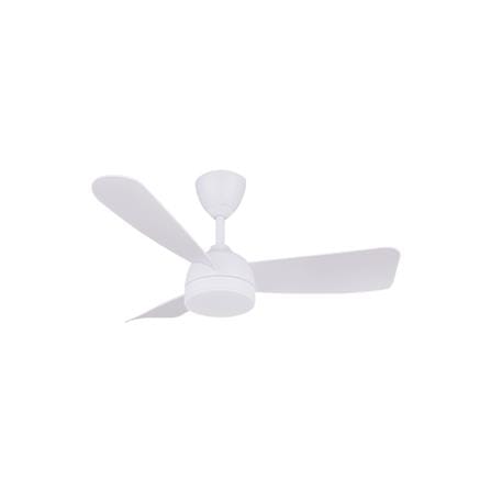 ALPHA CEILING FAN VANNUS V3-3BLADE LED 40 INCH MATT WHITE