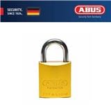 (ONLINE) ABUS 45MM TITALIUM ALUMINIUM PADLOCK WITH 2 KEYS 83AL/45 YELLOW