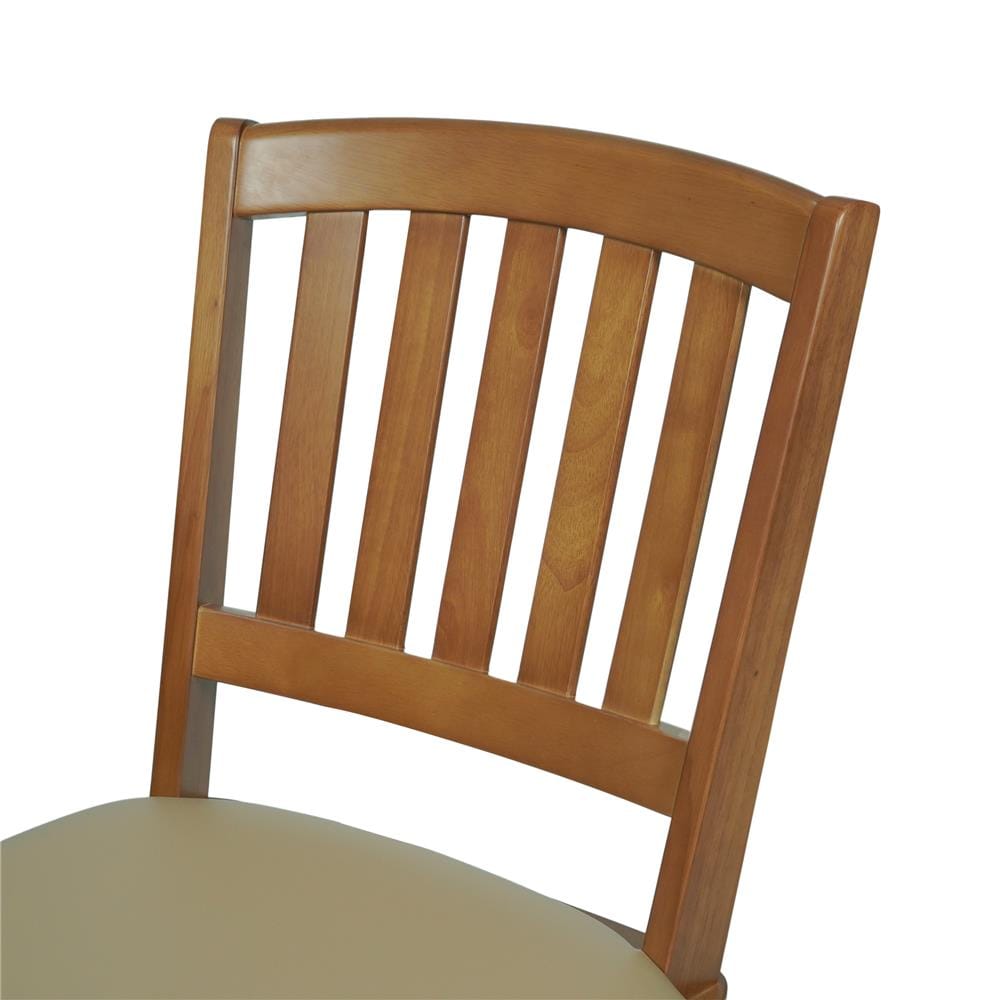 SWIVEL DINING CHAIR FURDINI RETRO BROWN [EXCLUSIVE FROM HOMEPRO THAILAND]