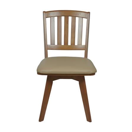 SWIVEL DINING CHAIR FURDINI RETRO BROWN [EXCLUSIVE FROM HOMEPRO THAILAND]
