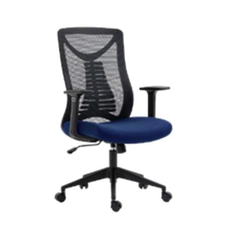 OFFICE CHAIR 8330M BLACK/BLUE