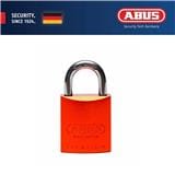 (ONLINE) ABUS 45MM TITALIUM ALUMINIUM PADLOCK WITH 2 KEYS 83AL/45 ORANGE