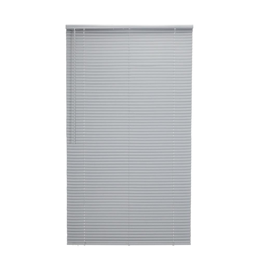 HOME LIVING STYLE VENETIAN BLIND PVC CORDLESS 90X160CM GRAY