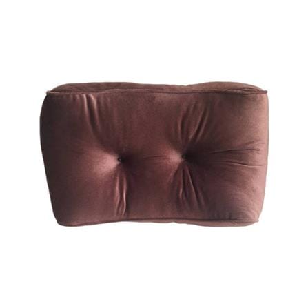 HOME LIVING STYLE BACK CUSHION RESTY 18X10INCH BROWN