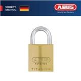 (ONLINE) ABUS 50MM TITALIUM ALUMINIUM PADLOCK WITH 2 KEYS 83AL/50 GOLD
