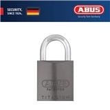 (ONLINE) ABUS 50MM TITALIUM ALUMINIUM PADLOCK WITH 2 KEYS 83AL/50 TITANIUM