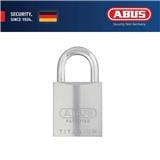 (ONLINE) ABUS 50MM TITALIUM ALUMINIUM PADLOCK WITH 2 KEYS 83AL/50 SILVER