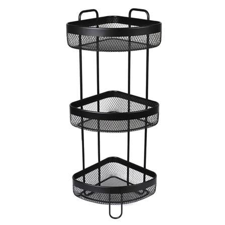 MOYA BATH RACK 3-TIER KM006A BLACK