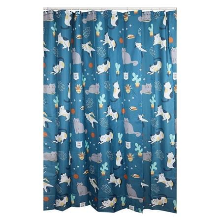 MOYA POLY SHOWER CURTAIN ACS22048B 180X180CM