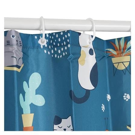 MOYA POLY SHOWER CURTAIN ACS22048B 180X180CM