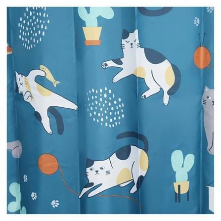 MOYA POLY SHOWER CURTAIN ACS22048B 180X180CM