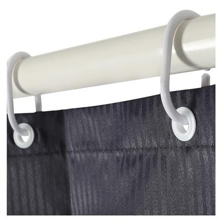 MOYA POLY SHOWER CURTAIN ST20-GREY 180X180CM