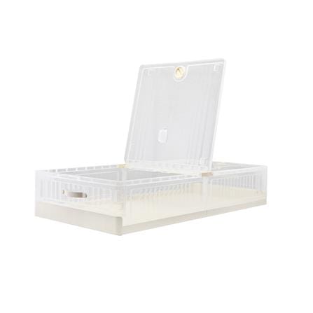 UNDERBED STORAGE BOX STACKO HASS SIZE S 99X49.5X20CM WHITE [EXCLUSIVE FROM HOMEPRO THAILAND]
