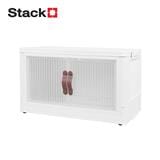 STORAGE BOX WITH HINGED DOORS STACKO CLOUD SIZE M 56X32X33CM WHITE [EXCLUSIVE FROM HOMEPRO THAILAND]