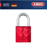 (ONLINE) ABUS 40MM TITALIUM LOVE PADLOCK WITH 2 KEYS 72/40 LOVELOCK 4