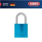 (ONLINE) ABUS 40MM TITALIUM LOVE PADLOCK ALUMINIUM SHACKLE 1 KEY 72LL/40 TURQUOISE