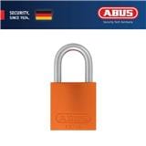 (ONLINE) ABUS 40MM TITALIUM LOVE PADLOCK ALUMINIUM SHACKLE 1 KEY 72LL/40 ORANGE