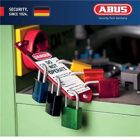 (ONLINE) ABUS 40MM TITALIUM LOVE PADLOCK ALUMINIUM SHACKLE 1 KEY 72LL/40 RED