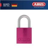 (ONLINE) ABUS 40MM TITALIUM LOVE PADLOCK ALUMINIUM SHACKLE 1 KEY 72LL/40 PINK