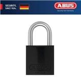 (ONLINE) ABUS 40MM TITALIUM LOVE PADLOCK ALUMINIUM SHACKLE 1 KEY 72LL/40FRESH BLACK