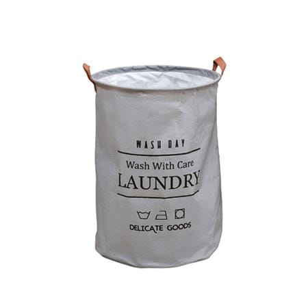 COSSY PLUS ROUND LAUNDARY BAG CP-PE50 RN GREY