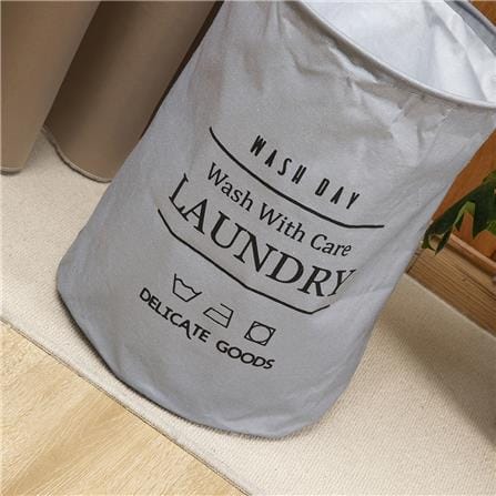 COSSY PLUS ROUND LAUNDARY BAG CP-PE50 RN GREY