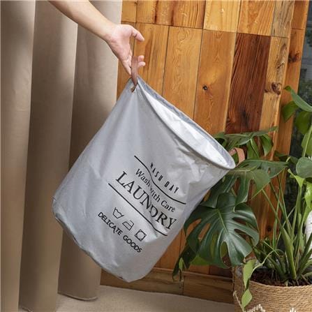 COSSY PLUS ROUND LAUNDARY BAG CP-PE50 RN GREY