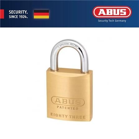 (ONLINE) ABUS 45MM SOLID BRASS PADLOCK WITH 2 KEYS 83/45