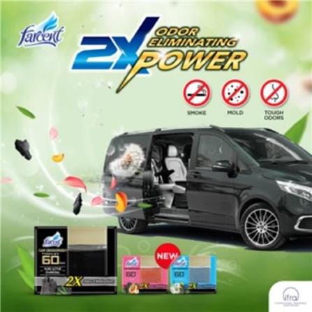 FARCENT CAR DEODORIZER MUSK 120G