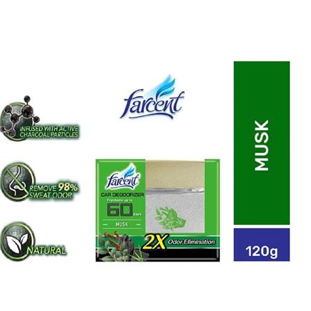 FARCENT CAR DEODORIZER MUSK 120G