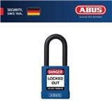 (ONLINE) ABUS 40MM LOTO LIGHTWEIGHT ALUMINIUM PADLOCK 1 KEY & 1 LABEL 74/40 BLUE