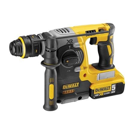DEWALT 18V 24MM BRUSHLESS ROTARY HAMMER (2x 5.0Ah Batteries) DCH273P2-GB