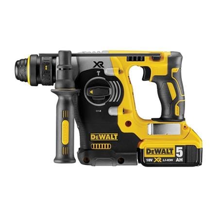 DEWALT 18V 24MM BRUSHLESS ROTARY HAMMER (2x 5.0Ah Batteries) DCH273P2-GB