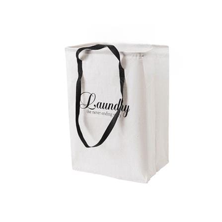 COSSY PLUS RECTANGLE PE LAUNDARY BAG CP-PE60RT WHITE