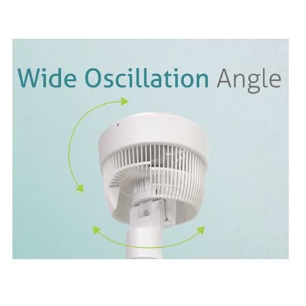 ALPHA AIR CIRCULATOR STAND FAN MOTTO SF C21/7 7" 35W 3BLADE
