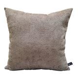 HOME LIVING STYLE CUSHION WEAVE 18X18INCH BROWN