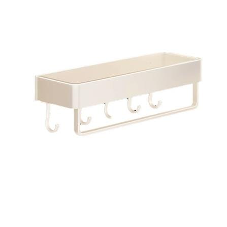 COSSY PLUS BATH RACK WITH HOOK CP-YSLC4170NYB 40CM CREAM WHITE