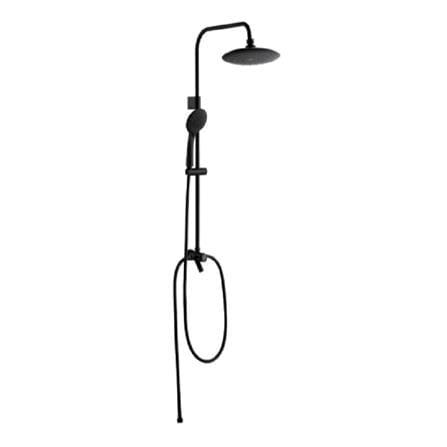RUBINE SHOWER HEATER DC PUMP WITH RAIN SHOWER RWH-STE351D-RMCB CARBON BLACK